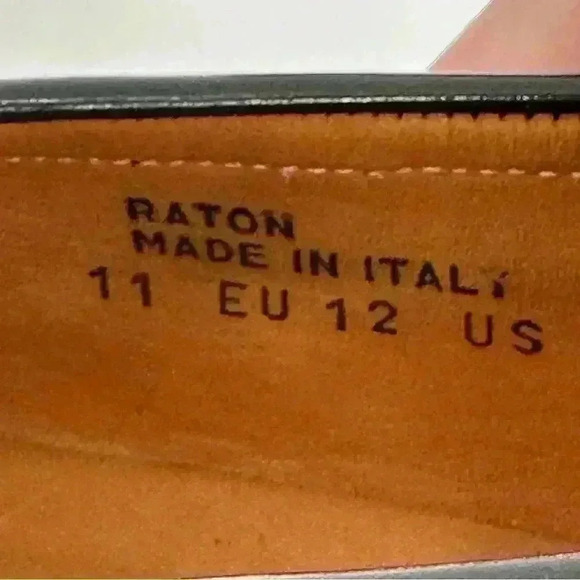 Bally raton mens dress shoes size 12 black Italian leather slip on loafers